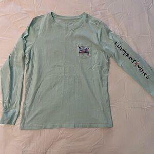 Vineyard Vines Graphic ski long sleeve Tee
